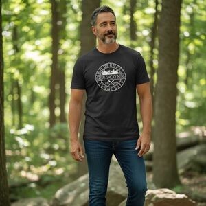 The Smoky Mountains Of USA National Park, Short-Sleeve Unisex T-Shirt XL